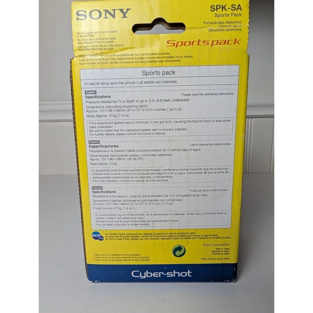 Sony SPK-SA Sports Pack Carrying Case for S90, ST80, S80, S60 Cyber Shot Cameras
